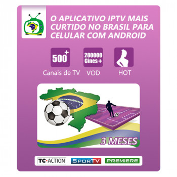 Cartão trimestral (Brasil TV Móvel Basic)